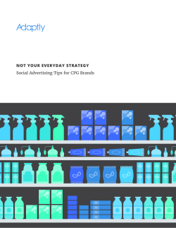Not Your Everyday Strategy: Social Advertising Tips for CPG Brands