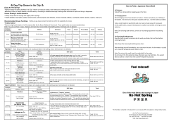 Day-Trip Onsen in Ito City