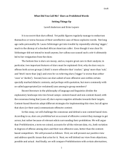 Anderson and Lepore-6-5-12