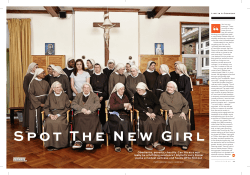 Obedience, poverty, chastity. Can life as a nun really be a fulfilling