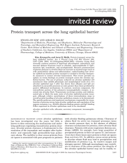 invited review - AJP-Lung