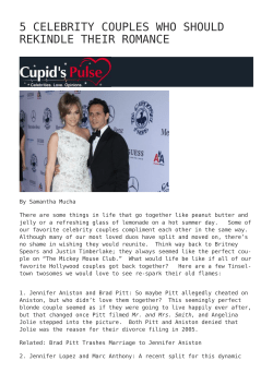 5 Celebrity Couples Who Should Rekindle Their Romance
