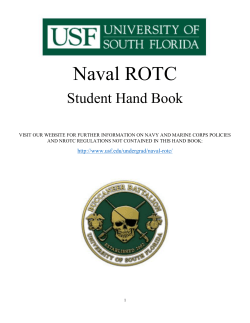 Naval ROTC - University of South Florida