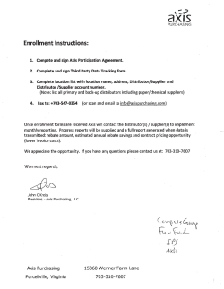 Axis Agreement No. 2