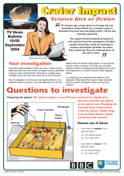 Crater Impact pg1 - The Open University