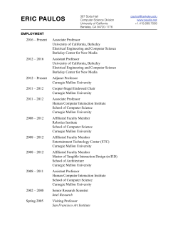 Curriculum vit&aelig;