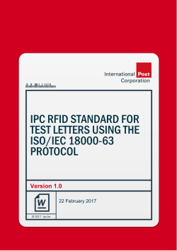 IPC standard for ISO/IEC 18000