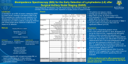 (BIS) for the Early Detection of Lymphedema (LE)