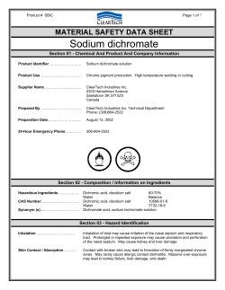 Sodium dichromate