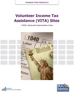 Volunteer Income Tax Assistance (VITA) Sites