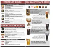 gas lamp craft beer - Calgary`s Best Pubs