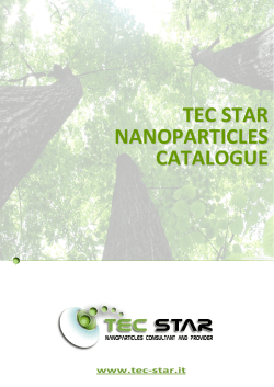 Technical Sheet - TEC Star S.r.l