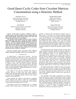 Good Quasi-Cyclic Codes from Circulant Matrices Concatenation