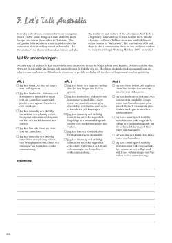 3. Let`s Talk Australia