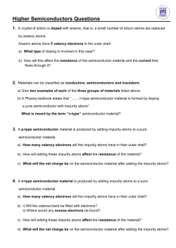 7. H Semiconductors Questions