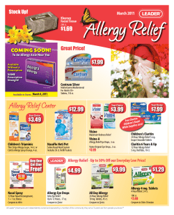 Allergy Relief