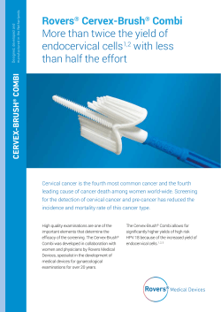 Rovers&reg; Cervex-Brush&reg; Combi More than twice the yield of