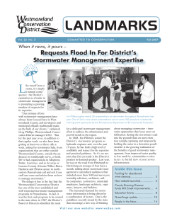 74819 Landmarks Fall 2007.indd - Westmoreland Conservation