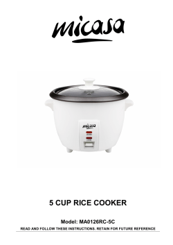 5 cup rice cooker