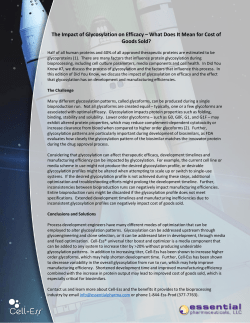 The Impact of Glycosylation on Efficacy &ndash; What Does It Mean for