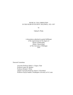 table of contents - Deep Blue