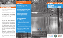 City of Chicago: Flood Preparedness