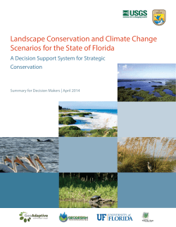 Landscape Conservation and Climate Change Scenarios for the