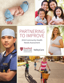 2016 Community Health Needs Assessment (CHNA)