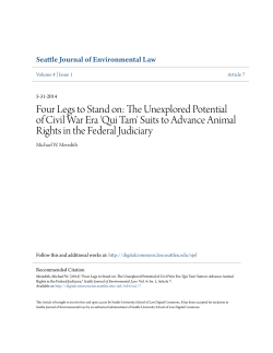 Four Legs to Stand on: The Unexplored Potential of Civil War Era