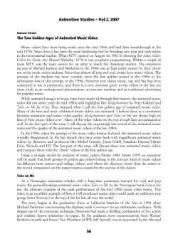 The Two Golden Ages of Animated Music Video