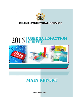 2016 User Satisfaction Survey