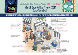 Food Stall Diagram - Derby Boab Festival