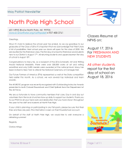 North Pole High School - Fairbanks North Star Borough School District