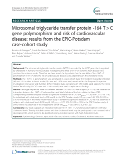 Microsomal triglyceride transfer protein
