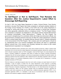 To Self-Report or Not to Self-Report, That Remains the Question