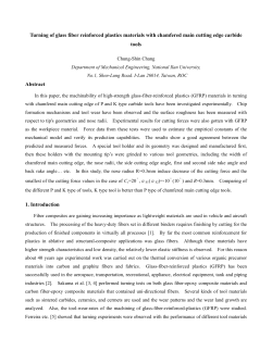 a force model of face milling tool when wearing has occurred
