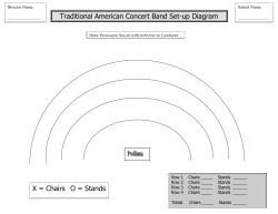 Traditional American Concert Band Set