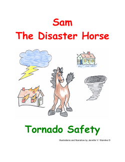 Tornado Safety Coloring