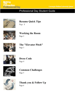 Student Guide - Carnegie Mellon University in Qatar