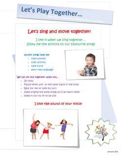 Let`s sing and move together!