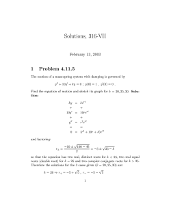 Set 7 solutions