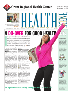 Health Scene, Fall 2015 - Grant Regional Health Center