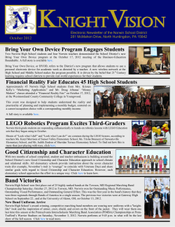 October 2012 - Norwin School District