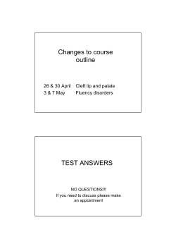 Lecture7 - Child language development