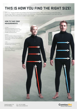 this is how you find the right size!