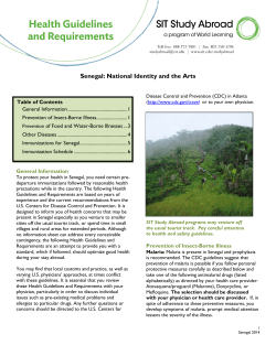 Health Guidelines and Requirements