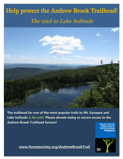 Andrew Brook Trailhead flyer 12-14-15