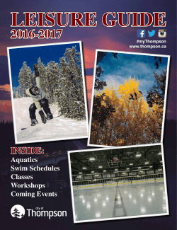 Leisure Guide 2016