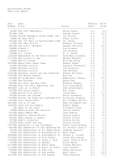Accelerated Reader Test List Report Test Book Reading Point