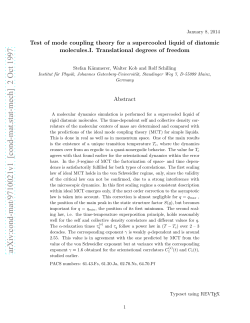 Test of mode coupling theory for a supercooled liquid of diatomic